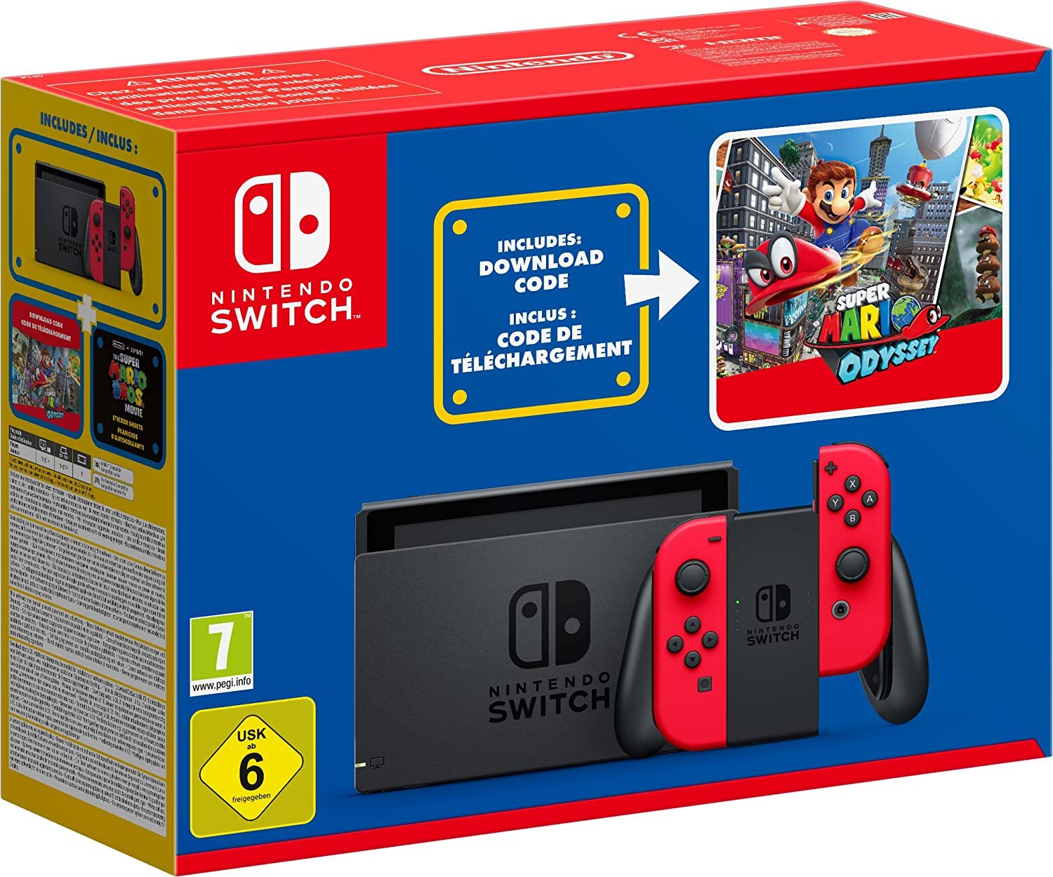  Super Mario Odyssey (Nintendo Switch) (European Version) :  Video Games